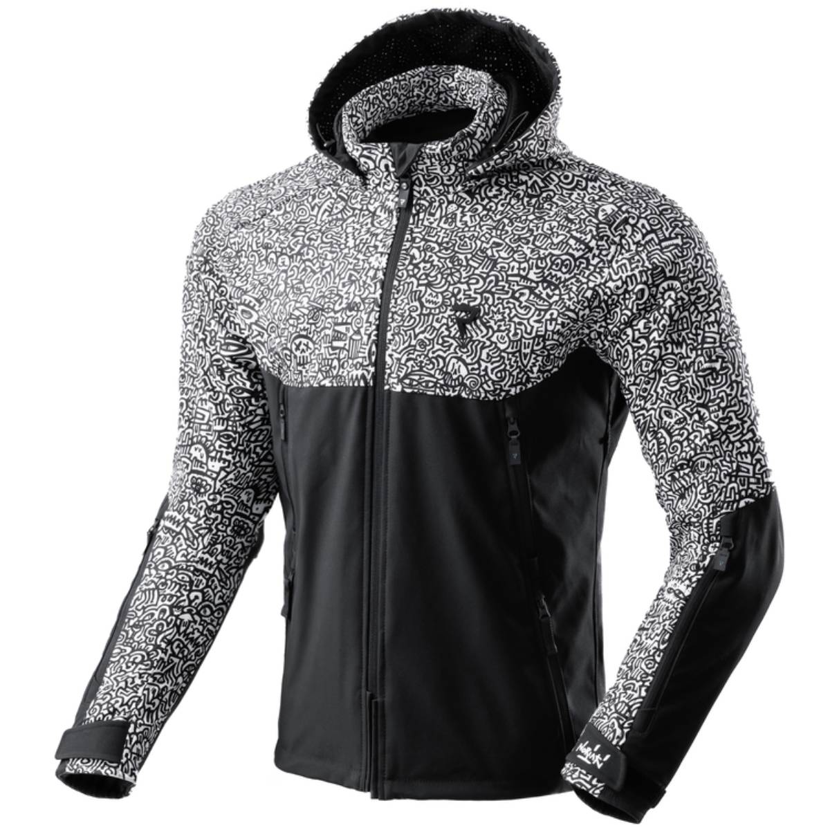 Chaqueta Rebelhorn Slash Blanco/Negro
